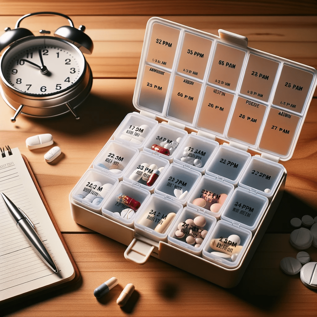 Medication management Guide - Pill Box