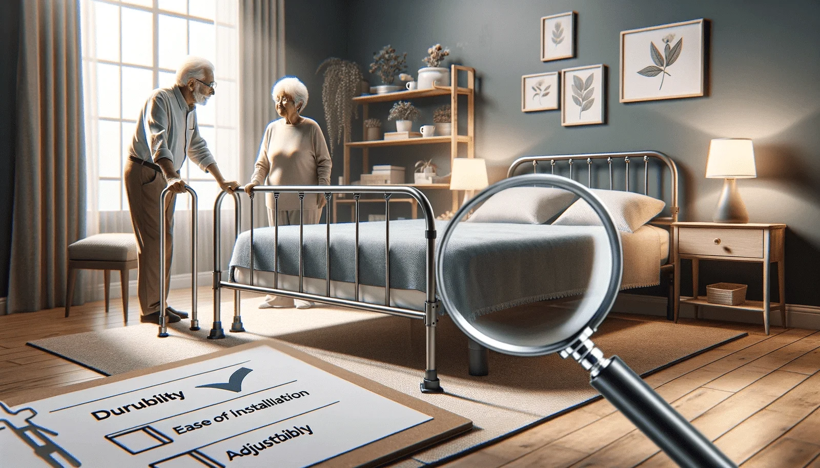 Best Adjustable Bed Rails for Seniors Review