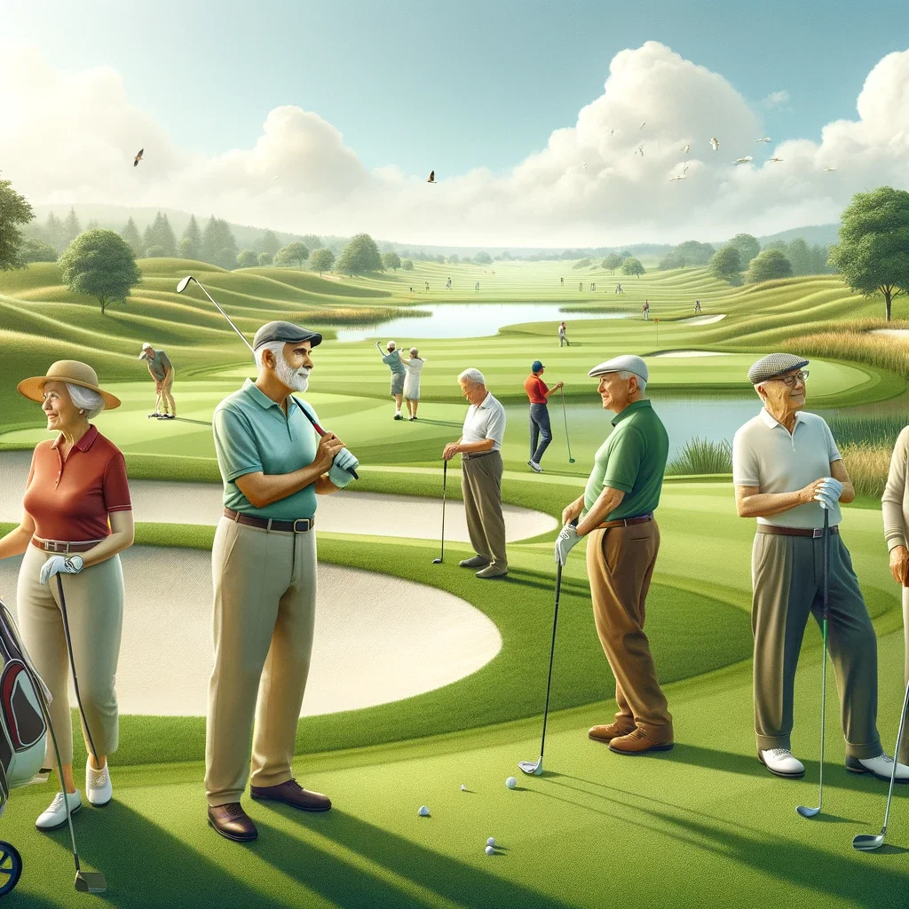 Group Sports for Seniors: Golf
