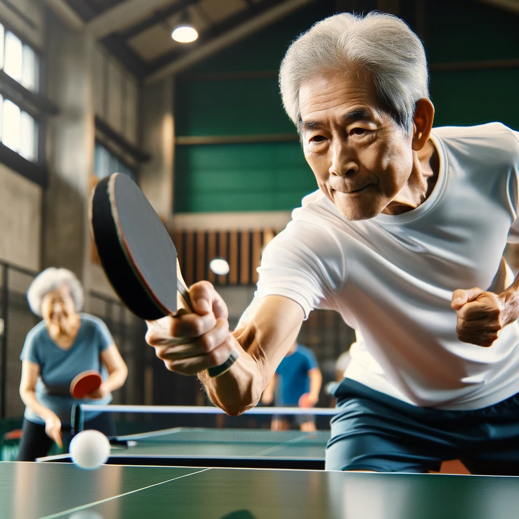 Group Sports for Seniors: Table Tennis