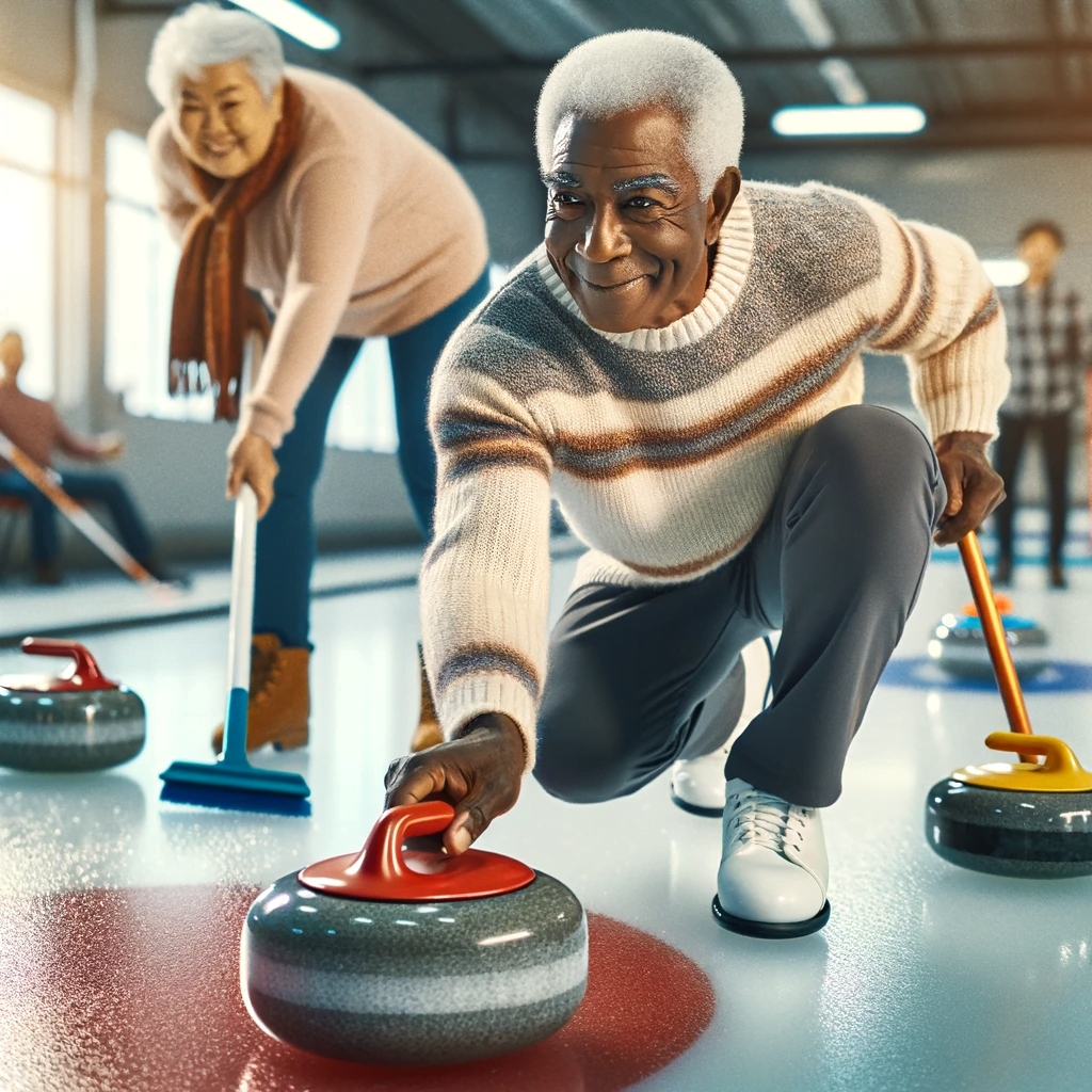 Group Sports for Seniors: Curling