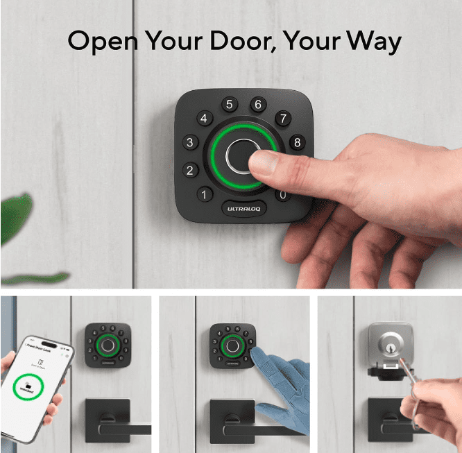 #3 ULTRALOQ Keyless Smart Lock For Seniors - Most Popular & High Rating