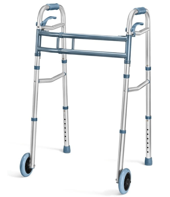Best Walkers for Seniors on a Budget: #3. Walkers for Seniors Aluminum Lightweight Walker with Wheels Walker