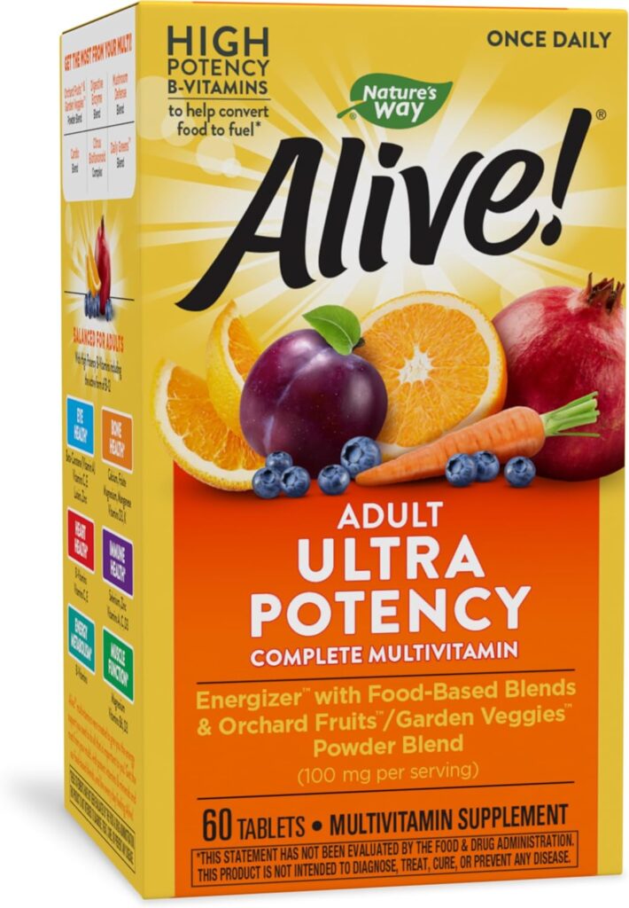 Best Senior Multivitamin: 4. Alive! Once Daily Ultra Potency