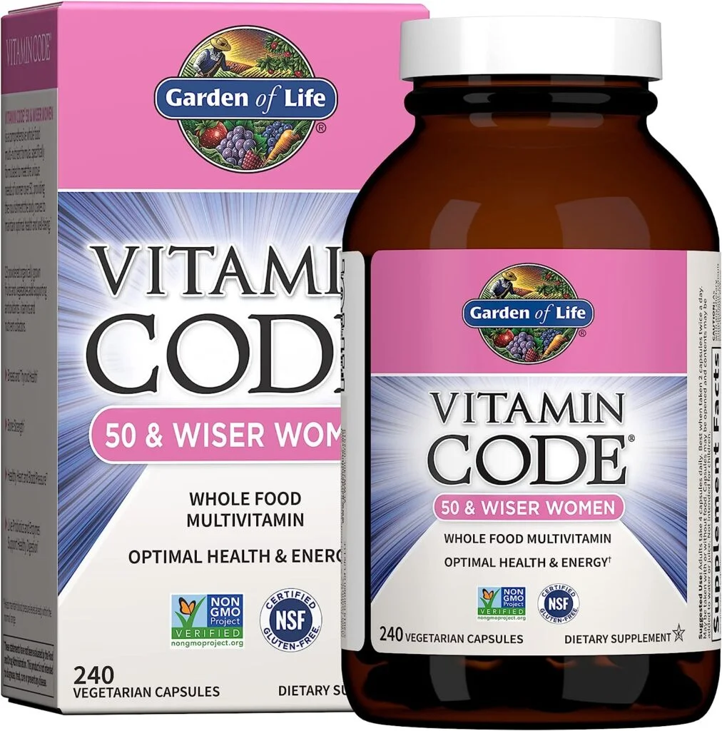 Best Senior Multivitamin:2. Garden of Life Vitamin Code 50 
