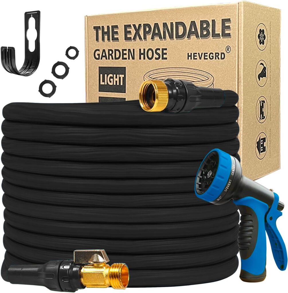 Best Gardening Tools for Seniors: Lightweight Expandable Garden Hose